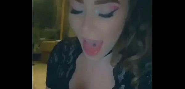  Busty Stepsis gets a mouthful of cum
